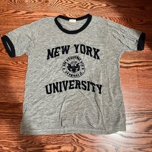 Brandy Melville graphic ringer tee